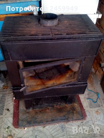 Камина с водна риза, снимка 3 - Отоплителни печки - 33585470