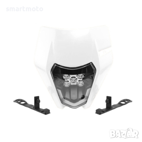 Маска с фар KTM EXC/XC-W EXCF - 07-20 Година ЛЕД LED маска за KTM, снимка 2 - Аксесоари и консумативи - 44905291