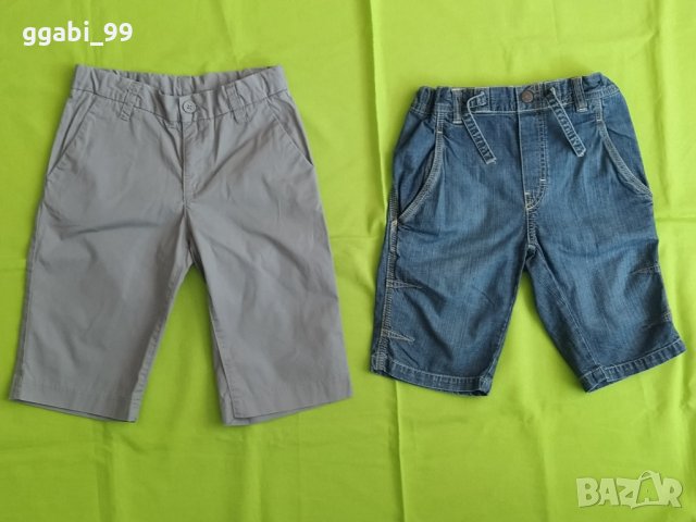 Къси панталони и дънки за момче 128;134, снимка 1 - Детски къси панталони - 36686800