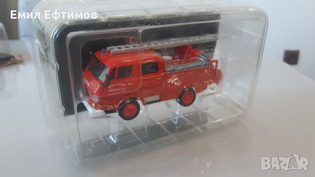 Модели на пожарни автомобили Citroen 350 и Druville мащаб 1:50 и 1:57, снимка 4 - Колекции - 33532362