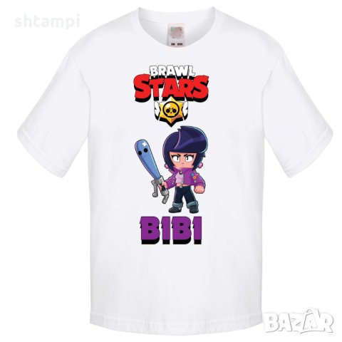 Детска тениска Bibi Brawl Stars, снимка 2 - Детски тениски и потници - 32919628