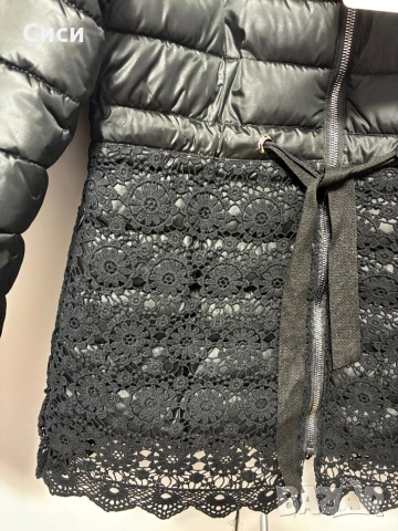 Черно яке с дантела, снимка 2 - Якета - 53197146