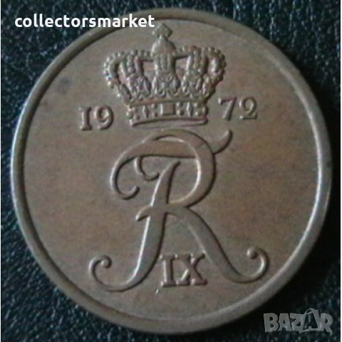 5 оре 1972, Дания, снимка 2 - Нумизматика и бонистика - 28377773