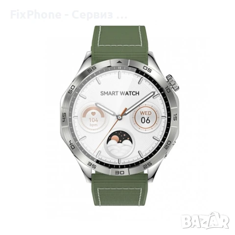 Смарт часовник XO smartwatch Watch 4 Amoled green 46 MM, снимка 1