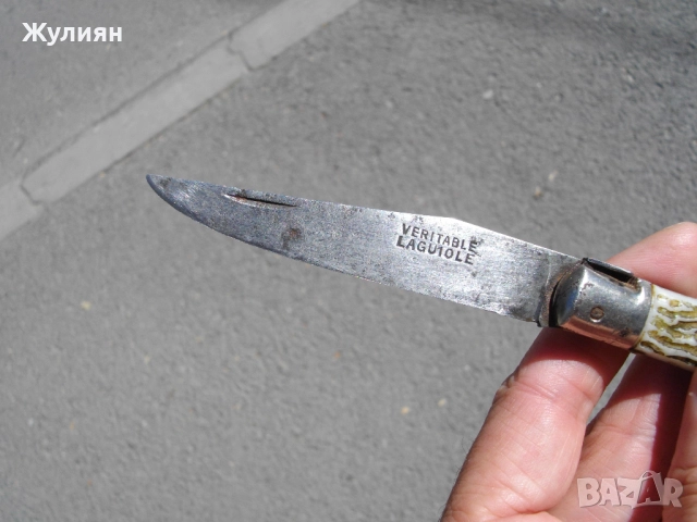 КОЛЕКЦИОНЕРСКО ДЖОБНО НОЖЧЕ LAGUIOLE , снимка 4 - Антикварни и старинни предмети - 51603653