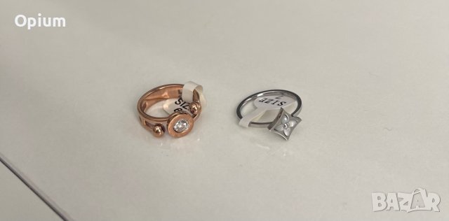 Пръстени от неръждаема стомана, снимка 4 - Пръстени - 43695410