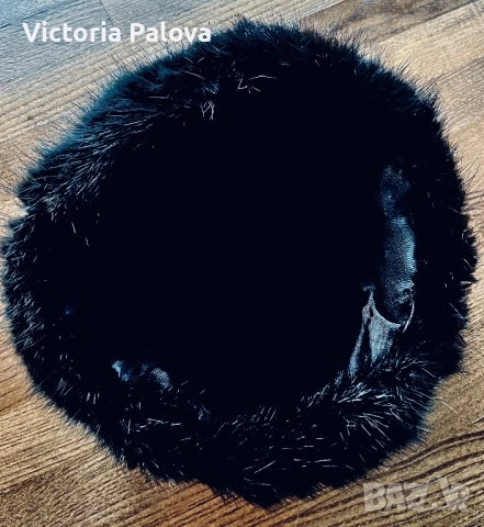 Луксозна норкова шапка PILLBOX  Италия, снимка 15 - Шапки - 52673151