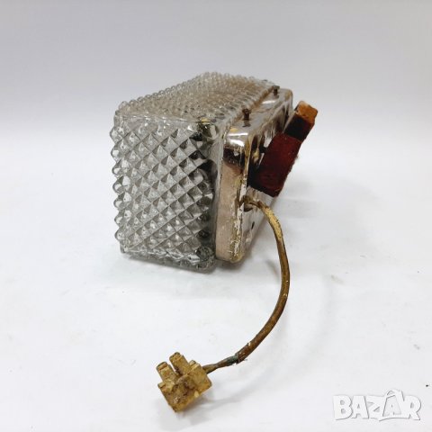 СТАР СОЦ ПЛАФОН, СТЪКЛО РЕЛЕФ(10.4), снимка 5 - Антикварни и старинни предмети - 43312559