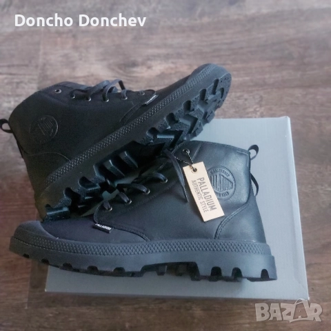 Обувки Palladium естественна кожа, снимка 1