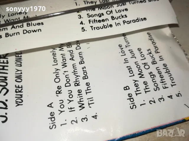 J.D.SOUTHER-ORIGINAL TAPE 2312240955, снимка 11 - Аудио касети - 48439554