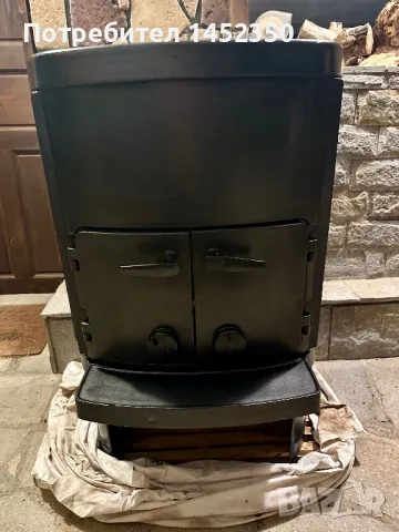 Чугунена камина Морсо, снимка 5 - Отоплителни печки - 49484756