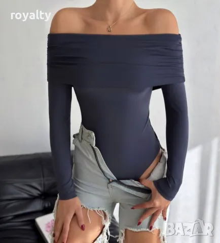 Дамско боди/блуза Различни цветове , снимка 14 - Блузи с дълъг ръкав и пуловери - 49698794