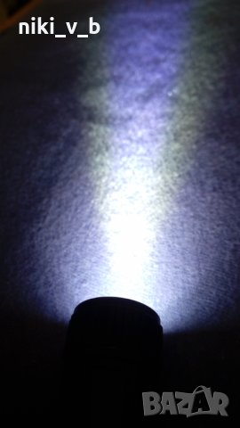 Алуминиево фенерче с вградрна батерия, снимка 4 - Аксесоари и консумативи - 27665894