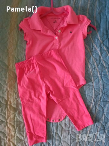 Искрящо розов сет, снимка 2 - Комплекти за бебе - 43850370