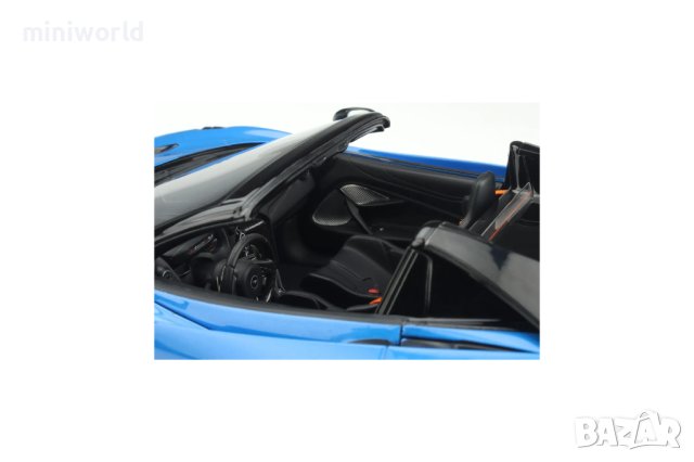 McLaren 765LT Spider 2021 - мащаб 1:18 на GT SPIRIT моделът е нов в кутия, снимка 7 - Колекции - 43757509
