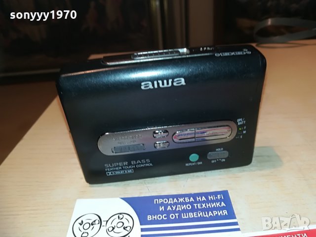поръчан-aiwa hs-px347 walkman-made in singapore-mettal, снимка 7 - MP3 и MP4 плеъри - 28428056