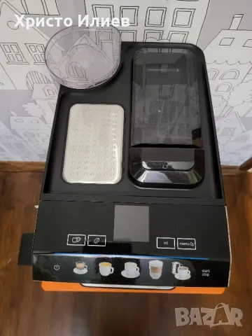 Кафеавтомат Siemens EQ 500 Бяла Кафемашина Сименс Каферобот с кана за мляко, снимка 7 - Кафемашини - 47444544