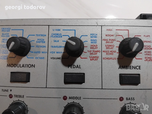 Продавам процесор за китара  Korg ToneWorks AX1000G, снимка 8 - Ресийвъри, усилватели, смесителни пултове - 53480251