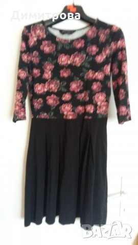 Дамска рокля с флорални мотиви -  Dorothy Perkins - EU 12, снимка 2 - Рокли - 32732753