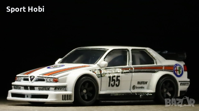 Hot Wheels, Spettacolare, Alfa Romeo 155 V6 Ti, снимка 2 - Колекции - 52360012
