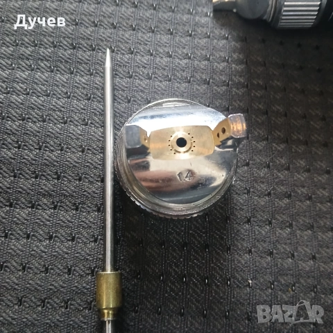 Бояджийски пистолет с две дюзи, снимка 3 - Други инструменти - 53227284