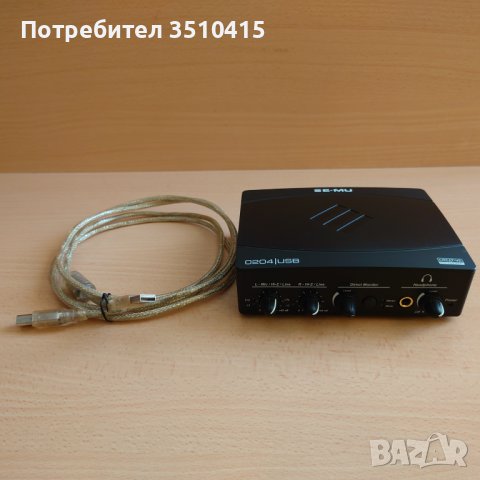 Аудио интерфейс CREATIVE, E-MU 0204 USB, снимка 5 - Други - 40202038