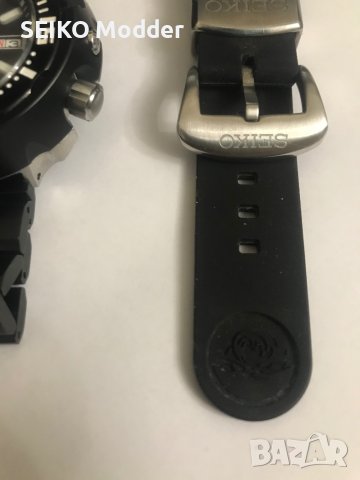 Оригинална силиконова каишка за Seiko baby tuna , снимка 3 - Мъжки - 43838266