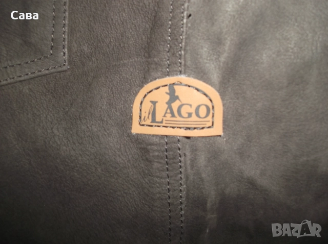 Кожен панталон IL LAGO  мъжки,ХЛ-2ХЛ, снимка 4 - Панталони - 52190596