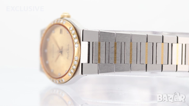 Дамски часовник Eterna с 18k златен базел с диаманти! за ремонт!, снимка 2 - Дамски - 49453107