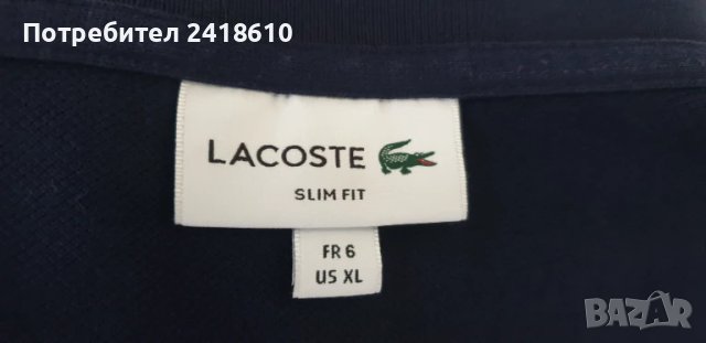 Lacoste Sport Slim Fit Cotton Mens Size L / XL ОРИГИНАЛ! Мъжка Тениска!, снимка 12 - Тениски - 50686395