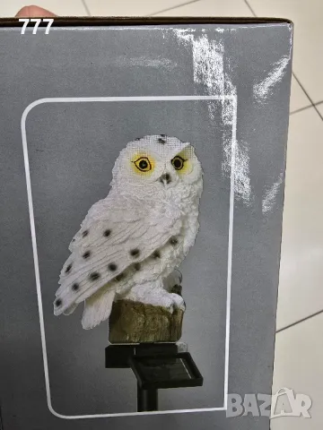 Соларни лампи сова, снимка 2 - Соларни лампи - 40254521