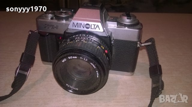 MINOLTA+MINOLTA-JAPAN-АПАРАТ И ОБЕКТИВ-ВНОС шВЕЦИЯ, снимка 2 - Фотоапарати - 26964693