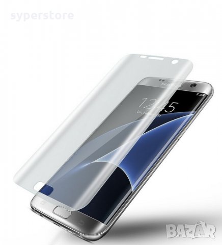 Стъклен протектор за Samsung Galaxy S7 Edge G935 FullFace версия прозрачен скрийн протектор, снимка 1 - Фолия, протектори - 16161144