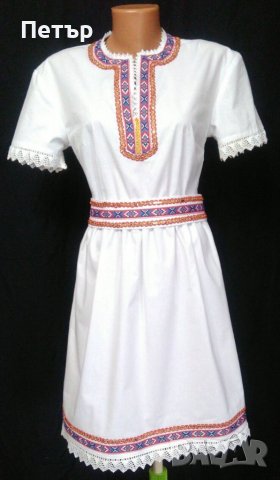 Дамска рокля с шевици, снимка 6 - Рокли - 29879277