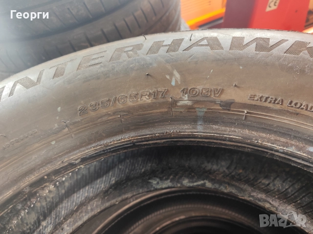 2бр.зимни гуми 235/65/17 Firestone, снимка 3 - Гуми и джанти - 52508901