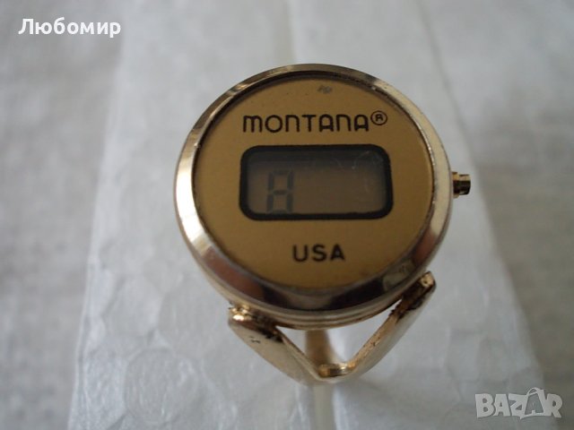 Часовник пръстен Montana USA - №1, снимка 2 - Колекции - 43552332