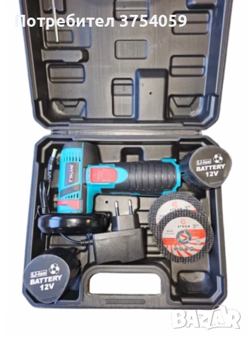 Акумулаторен ъглошлайф 12V – Компактен, мощен и удобен