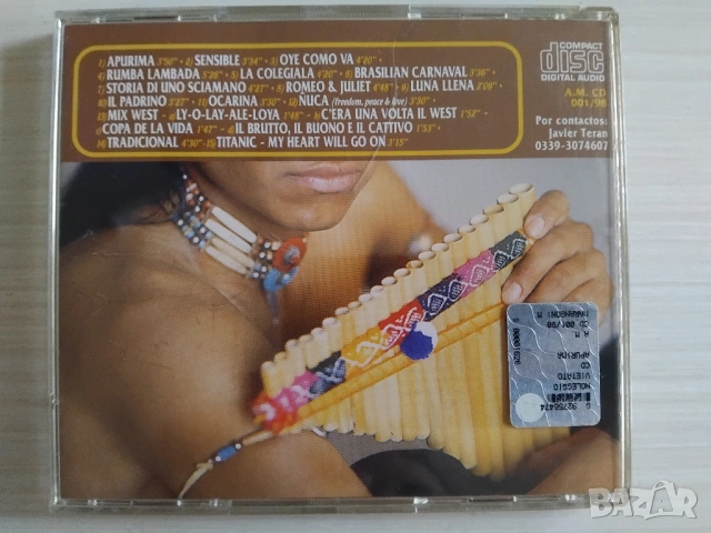 Apurima the magic music of the world Americananta  - оригинален диск музика, снимка 3 - CD дискове - 53508038