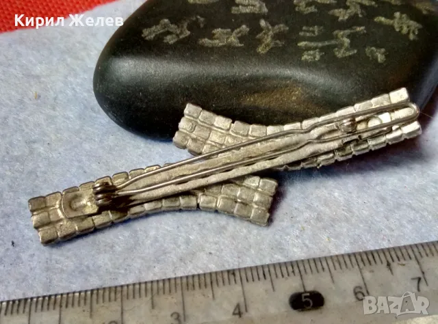 ЕФЕКТНА ШАРМАНТНА АРТИСТИЧНА ПОСРЕБРЕНА ШНОЛА ФИБА За КОСА с ФАСЕТИРАНИ ИСКРЯЩИ КРИСТАЛИ 26460, снимка 8 - Аксесоари за коса - 48842480