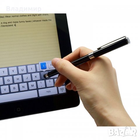 2 в 1 Универсална капацитивна писалка и химикалка, снимка 4 - Друга електроника - 33142428