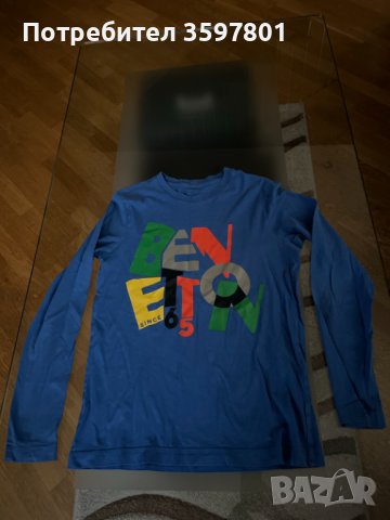 Детска памучна блуза за момче / Бенетон/, снимка 1