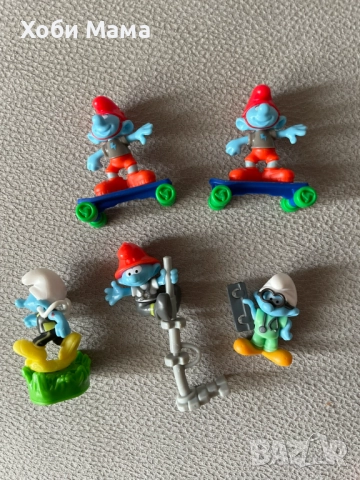 Kinder Surprise Серия Смърфовете в града, 2018, снимка 2 - Фигурки - 51834382