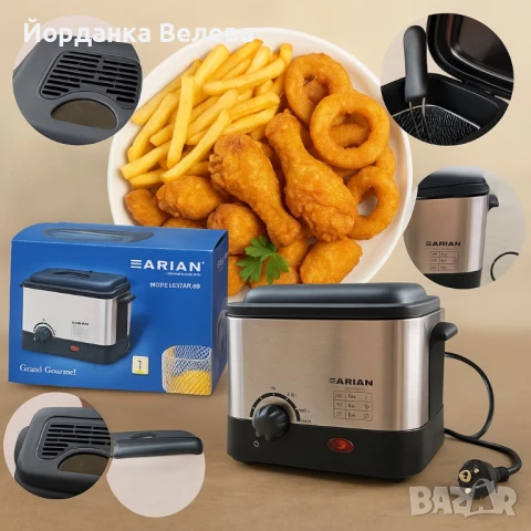  Фритюрник Arian D-F.AR-06, снимка 3 - Фритюрници - 51286508