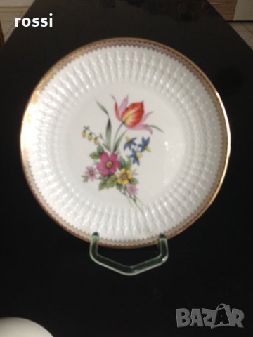 Vintage. Ново трио от Winterling Bavaria за кафе/чай и десерт, чаша и 2 чинии, сервиз, сет, чиния, снимка 6 - Антикварни и старинни предмети - 33395201