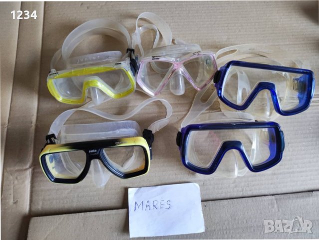 плавници,маска,шнорхел SEAC SUB , Креси ,Марес ,Бюша, снимка 10 - Водни спортове - 37205327