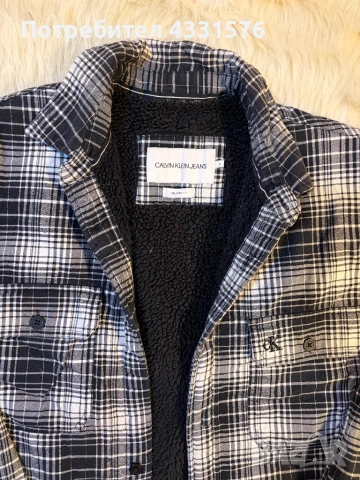 мъжка куртка-риза Calvin Klein , снимка 2 - Ризи - 53515033