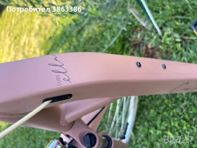 Нов! Дамски велосипед Cube Ella oldpink n' plum 2025 Easy Entry - RH 53см, снимка 6 - Велосипеди - 51332036
