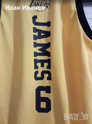 Оригинален детски екип-Los Angeles Lakers - LeBron James - размер 140, снимка 7 - Детски тениски и потници - 49592726