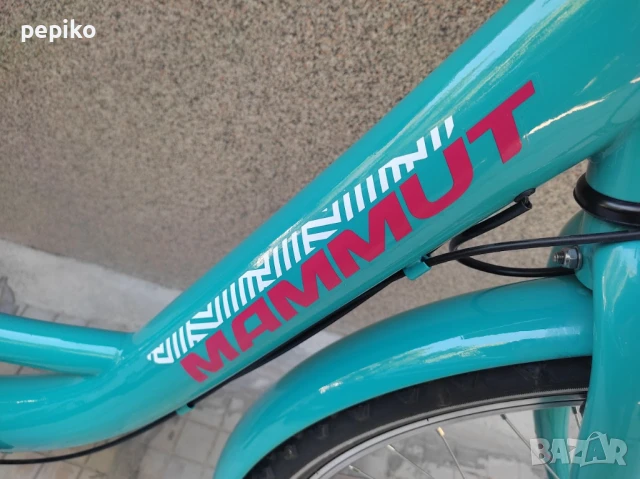Продавам колела внос от Германия НОВ юношески алуминиев велосипед MAMUT 24 цола,алуминиева рамка 24 , снимка 4 - Велосипеди - 50942155