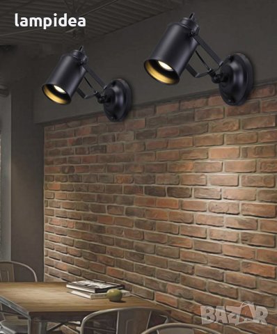 ПРОЖЕКТОР ЗА СТЕНА ИЛИ ТАВАН - РЕГУЛИРАНЕ В ДВЕ ТОЧКИ, снимка 4 - Лампи за стена - 38395446